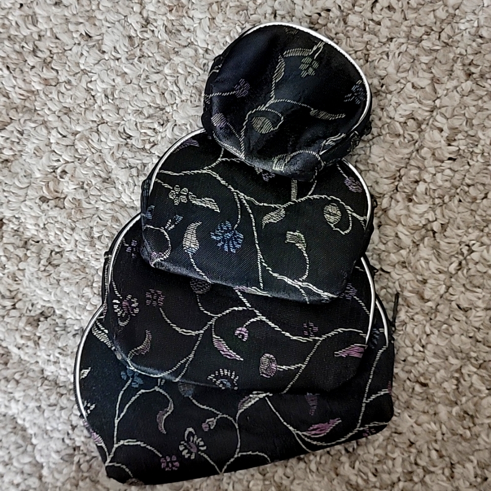 Nested Makeup/Misc Bag Set
